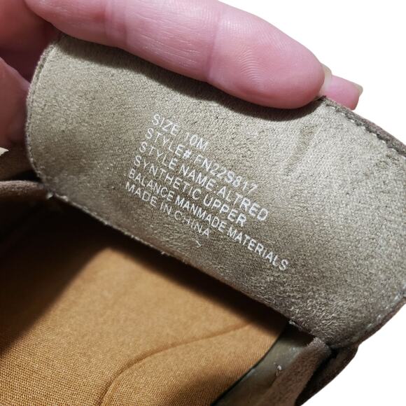 Nick Graham Altred Penny Loafers 10M Men's Brown Faux Suede Slip On Event Preppy - Picture 10 of 13